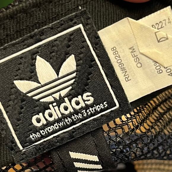 ADIDAS Mesh Dad Trucker Hat Adjustible Golf Swim Summer Has Fade Athletic Sports - Picture 11 of 15